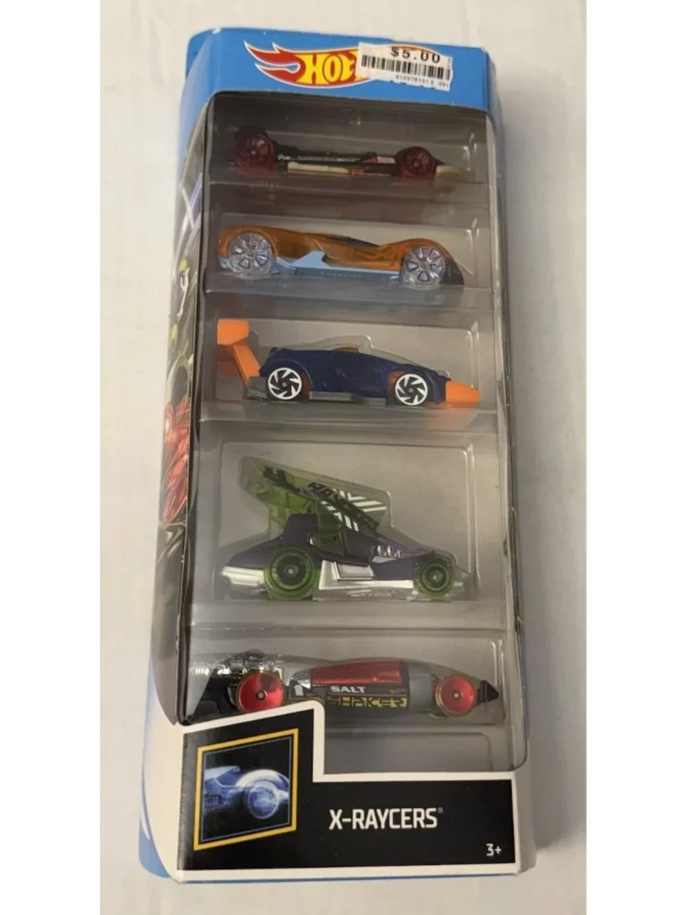 2019 Mattel Hot Wheels X-Raycers 5-Pack Vehicles GHP59 X-Stream Dirty Outlaw HW4